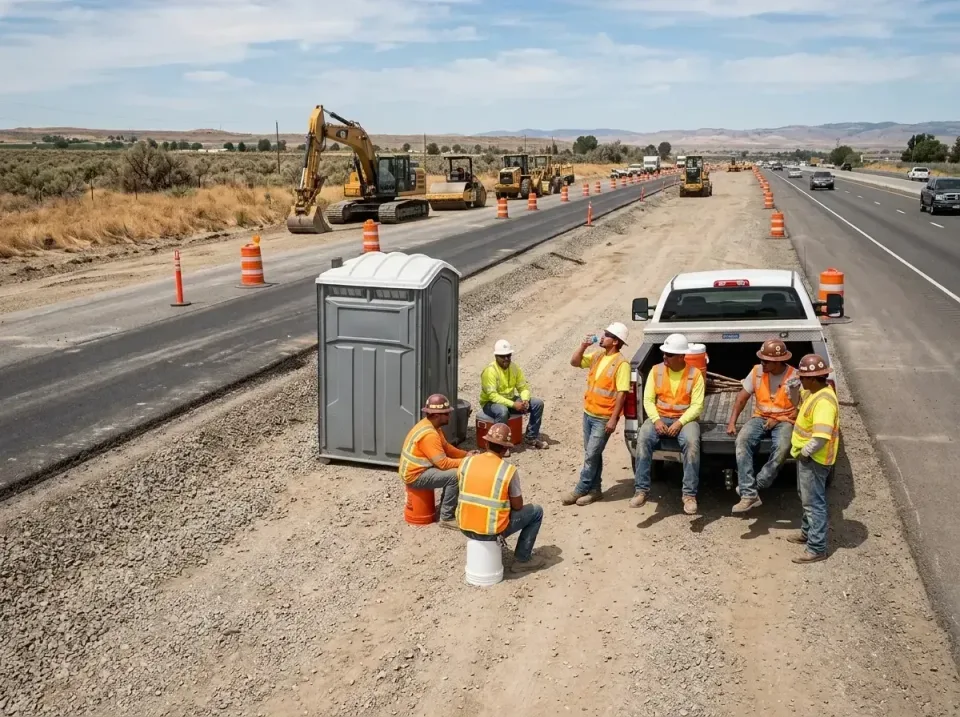 highway-road-construction-crew-007 — frequently asked questions, Porta Potty and Restroom Rentals in Gunnison, UT
